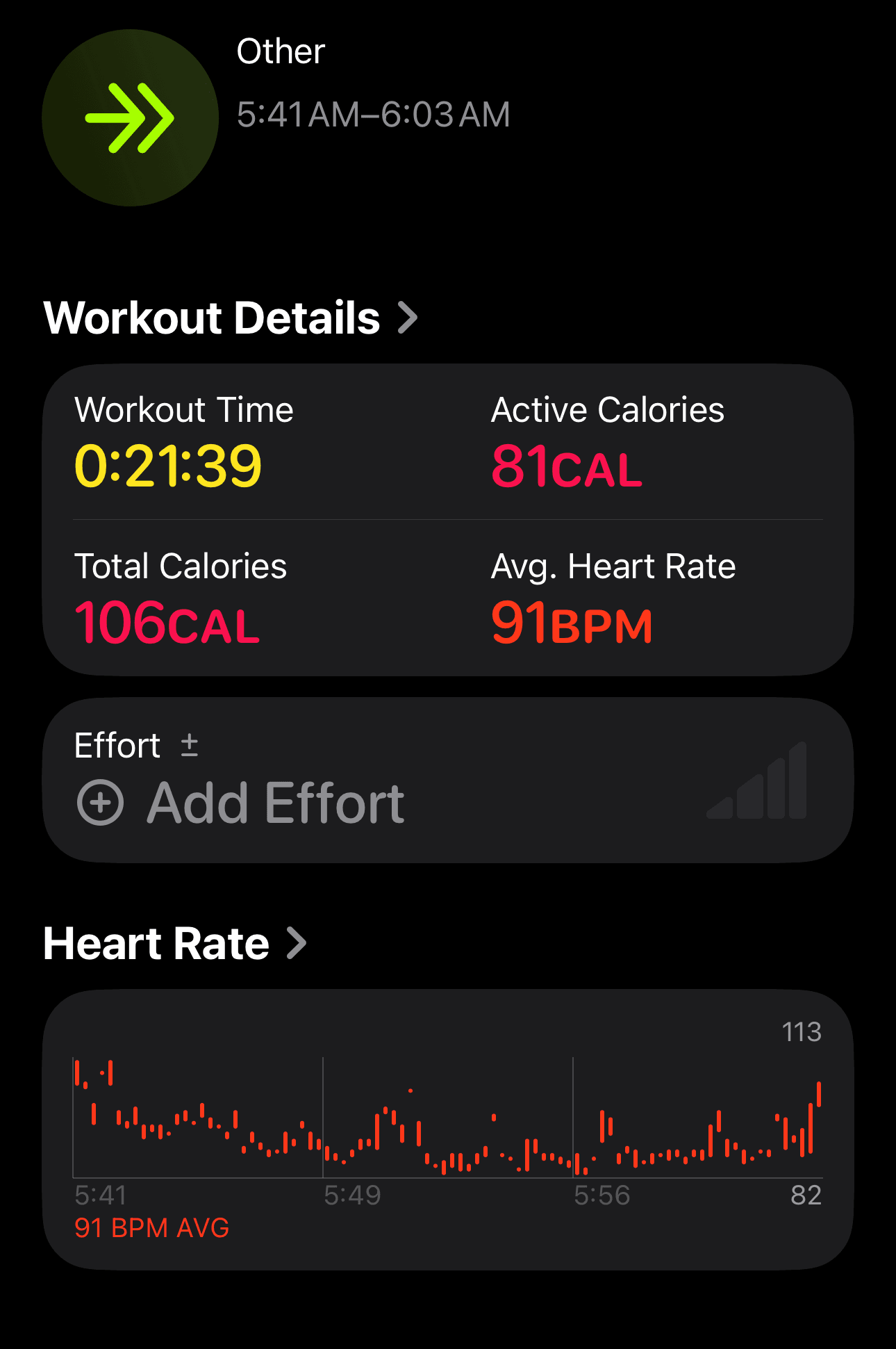 Days 39-40 sauna blanket session - heart rate showing calm baseline